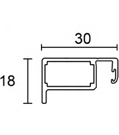 Frame Cross Section B-B